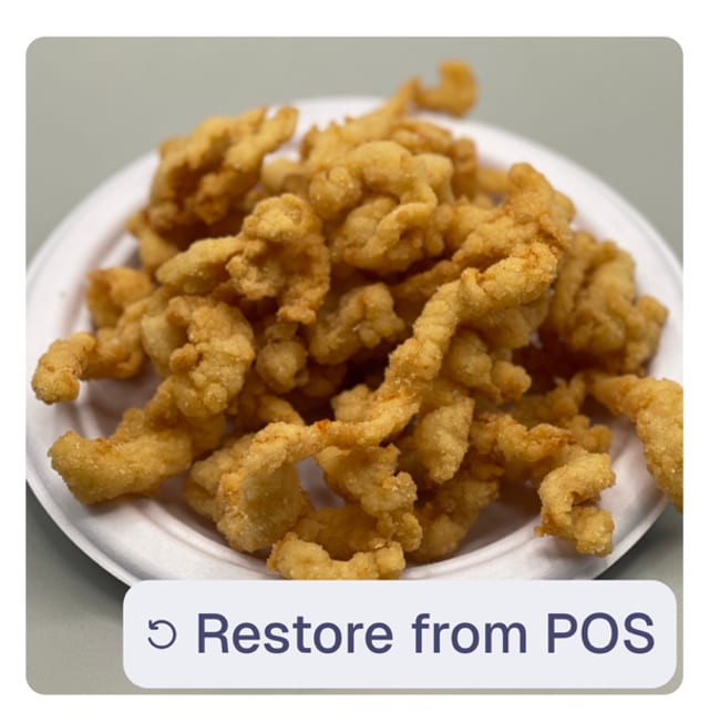Clams strips.