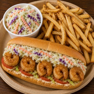 Po-boy Fry Dinner