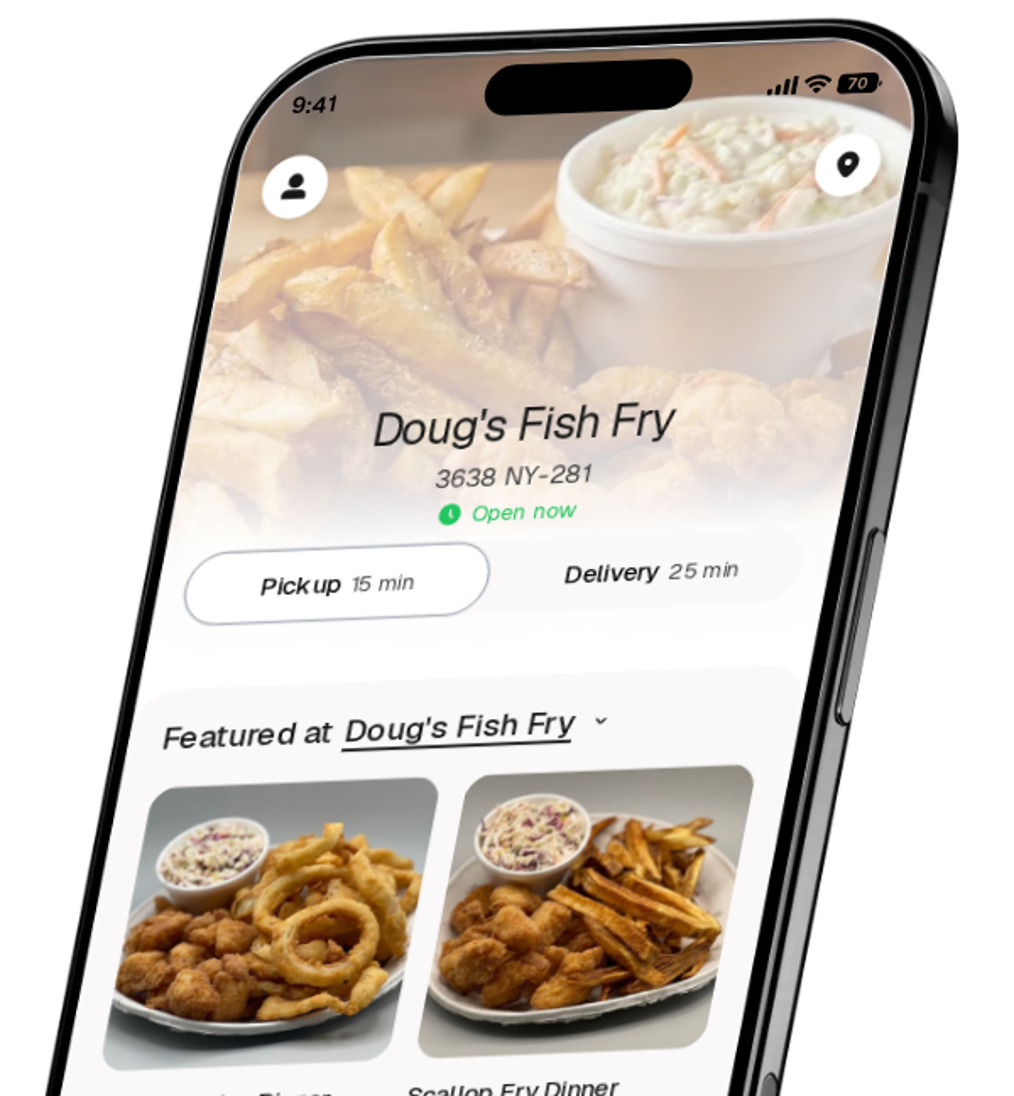 Doug's Fish Fry app preview